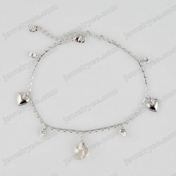 White Rhinestone Collections-Middle Class-Fashion style-CO22906