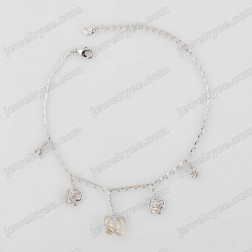 White Rhinestone Collections-Middle Class-Fashion style-CO22989