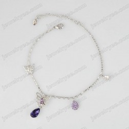 Purple Rhinestone Collections-Middle Class-Fashion style-CO22959