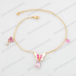 Pink Rhinestone Collections-Middle Class-Fashion style-CO23622