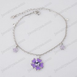 Purple Rhinestone Collections-Middle Class-Fashion style-CO23037