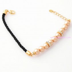Yellow Freshwater Pearl Bracelet-Middle Class-Animal Shape style-JE22122