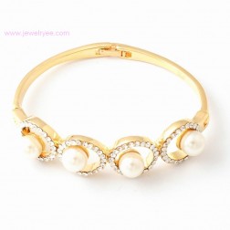 White Freshwater Pearl Bracelet-Middle Class-Animal Shape style-JE22242