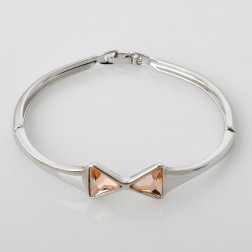 Pink Alloy Bracelet-Middle Class-Fashion style-JE30870