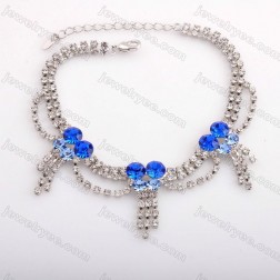 Blue Alloy Bracelet-Middle Class-Fashion style-JE23727