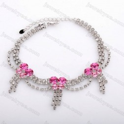 Pink Alloy Bracelet-Middle Class-Fashion style-JE23729