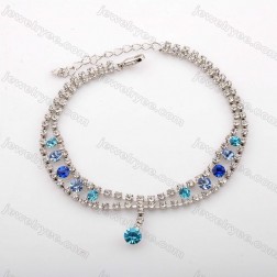 Blue Alloy Bracelet-Middle Class-Fashion style-JE23732