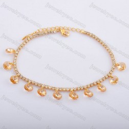 Yellow Alloy Bracelet-Middle Class-Fashion style-JE23332