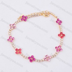 Pink Alloy Bracelet-Middle Class-Fashion style-JE23422