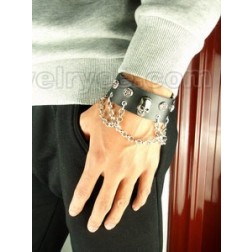Leather Bracelet-Cheap Jewelry-Punk style-SE68070