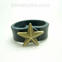Leather Rings-Cheap Jewelry-Punk style-SE68421