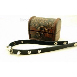 Leather Necklace-Cheap Jewelry-Punk style-SE68428