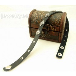 Leather Necklace-Cheap Jewelry-Punk style-SE68435
