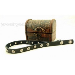 Leather Necklace-Cheap Jewelry-Punk style-SE68436