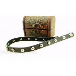 Leather Necklace-Cheap Jewelry-Punk style-SE68433