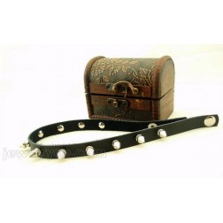 Leather Necklace-Cheap Jewelry-Punk style-SE68432