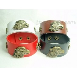 Leather Bracelet-Cheap Jewelry-Punk style-SE68334