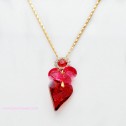 Red Swarovski Crystal Necklace-Fine Jewelry-Animal Shape style-JE22233